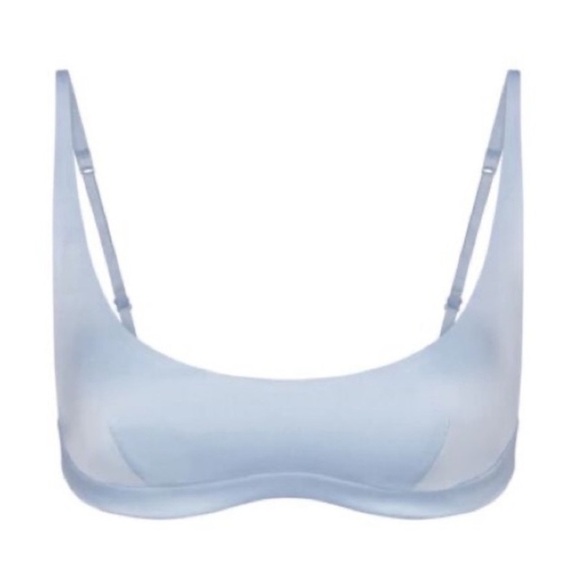 Skims‎ Bridal Skimpy School Bralette Glacier Size XXS - Picture 1 of 6
